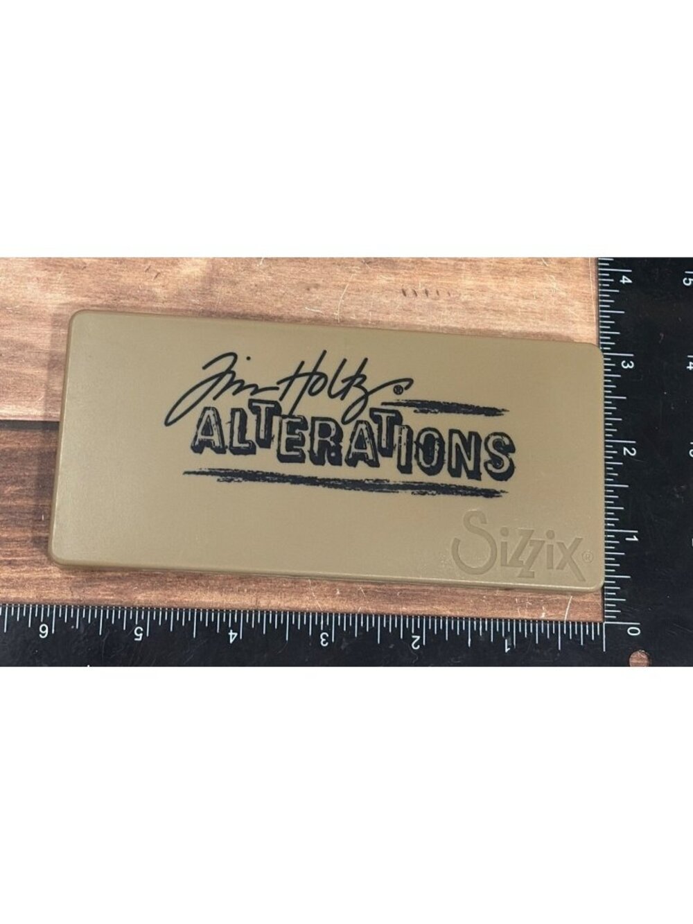 Sizzix Tim Holtz Alterations File Tabs Decorative Strip Die Big Shot Retired